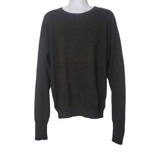 OTTIMO 100% Pure Cashmere Gray Sweater Size XL